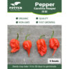 Carolina Reaper Chili Pepper seeds