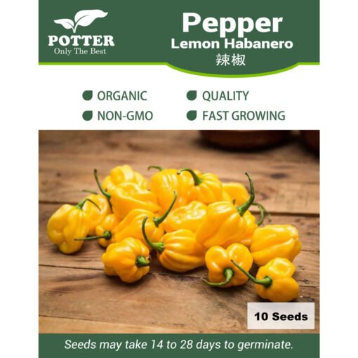 Lemon Habanero Pepper seeds