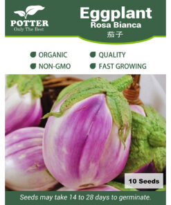 Rosa Bianca eggplant seeds
