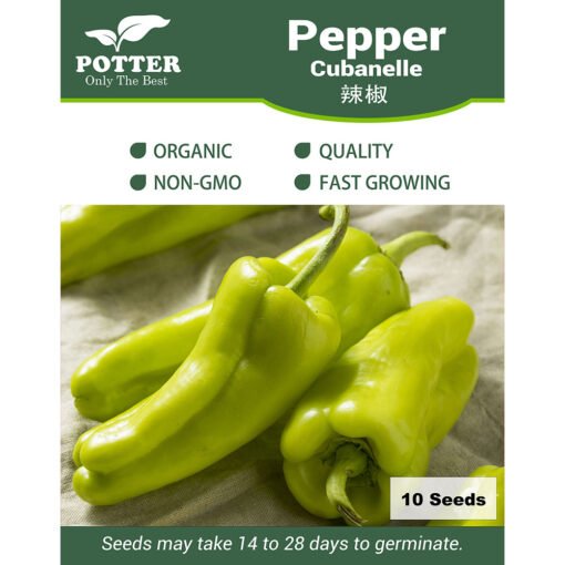 Cubanelle Chili Pepper seeds
