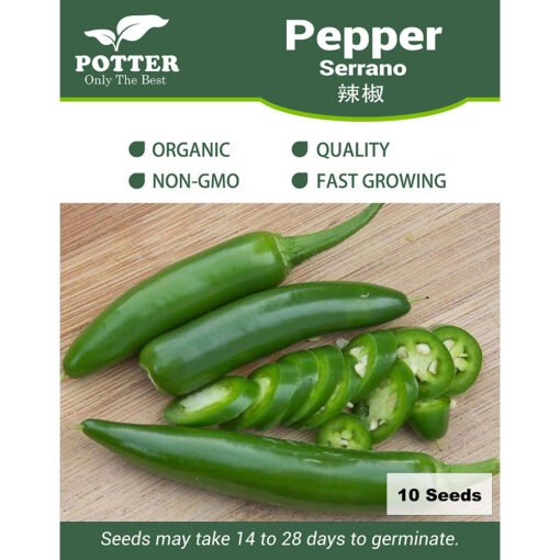 Serrano Chili Pepper seeds