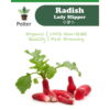 Radish Lady Slipper seeds