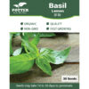 Basil Lemon herb seeds